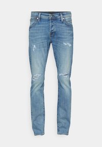 JJIGLENN JJFOX  - Traperice opuštenog kroja - blue denim