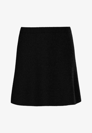 Pieces PCMALOU HW PWP BC - A-silueta svārki - black