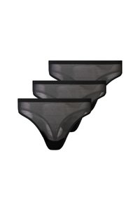 3PACK - String - schwarz