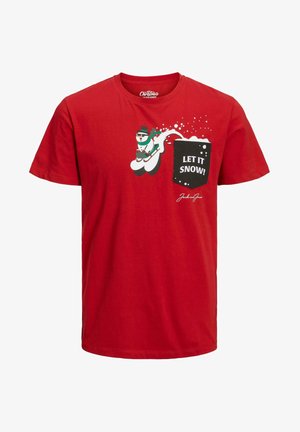 Jack & Jones, T-shirt imprimé - red