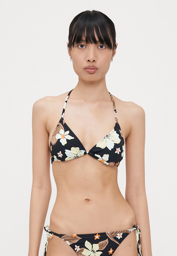 BEACH CLASSICS TIKI - Bikini top - anthracite