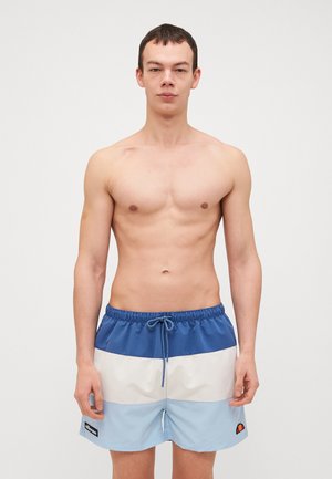 Ellesse CIELO SWIM  - Swimming shorts - navy/off white/light blue