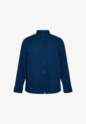 Zizzi, Nachtwäsche Shirt - blau