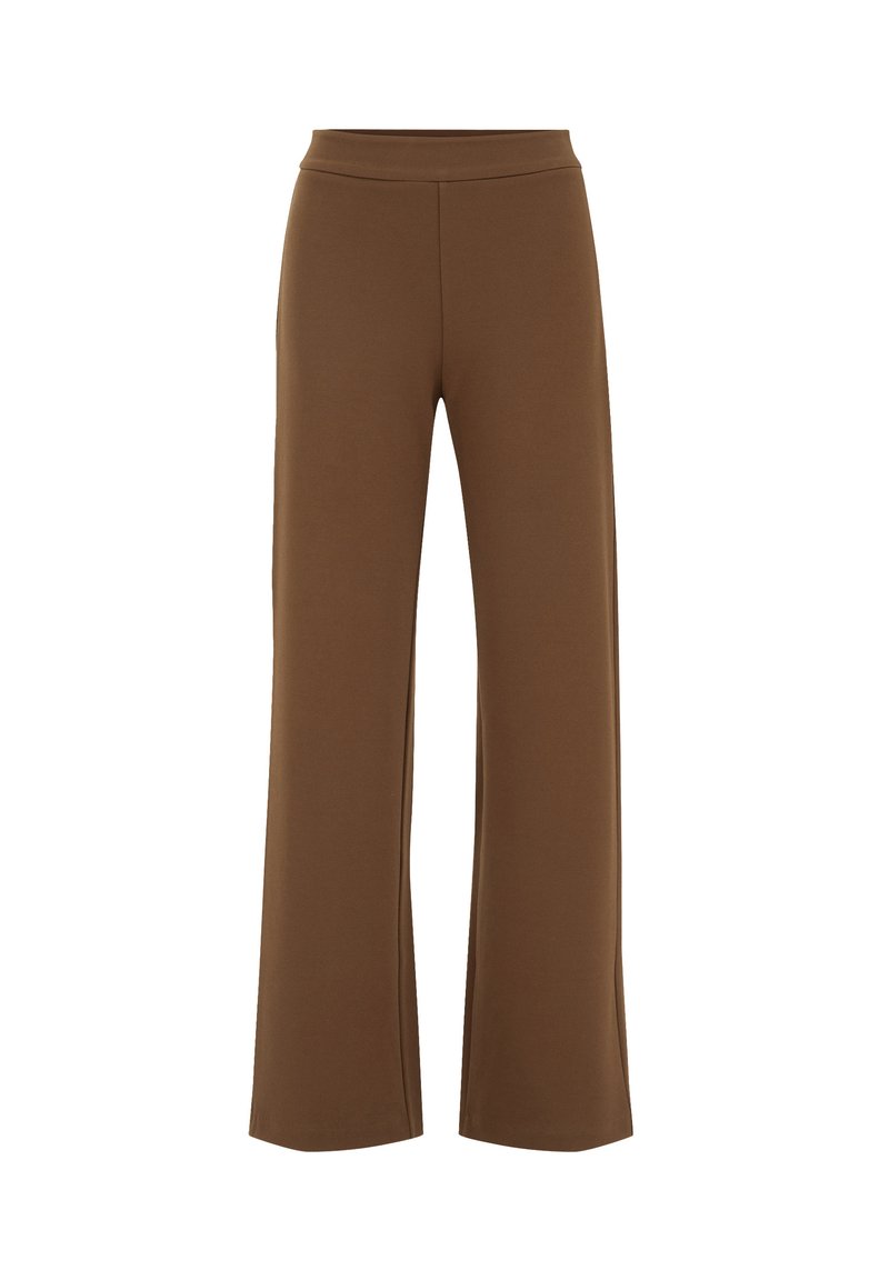 WE Fashion Broek gemêleerd bruin