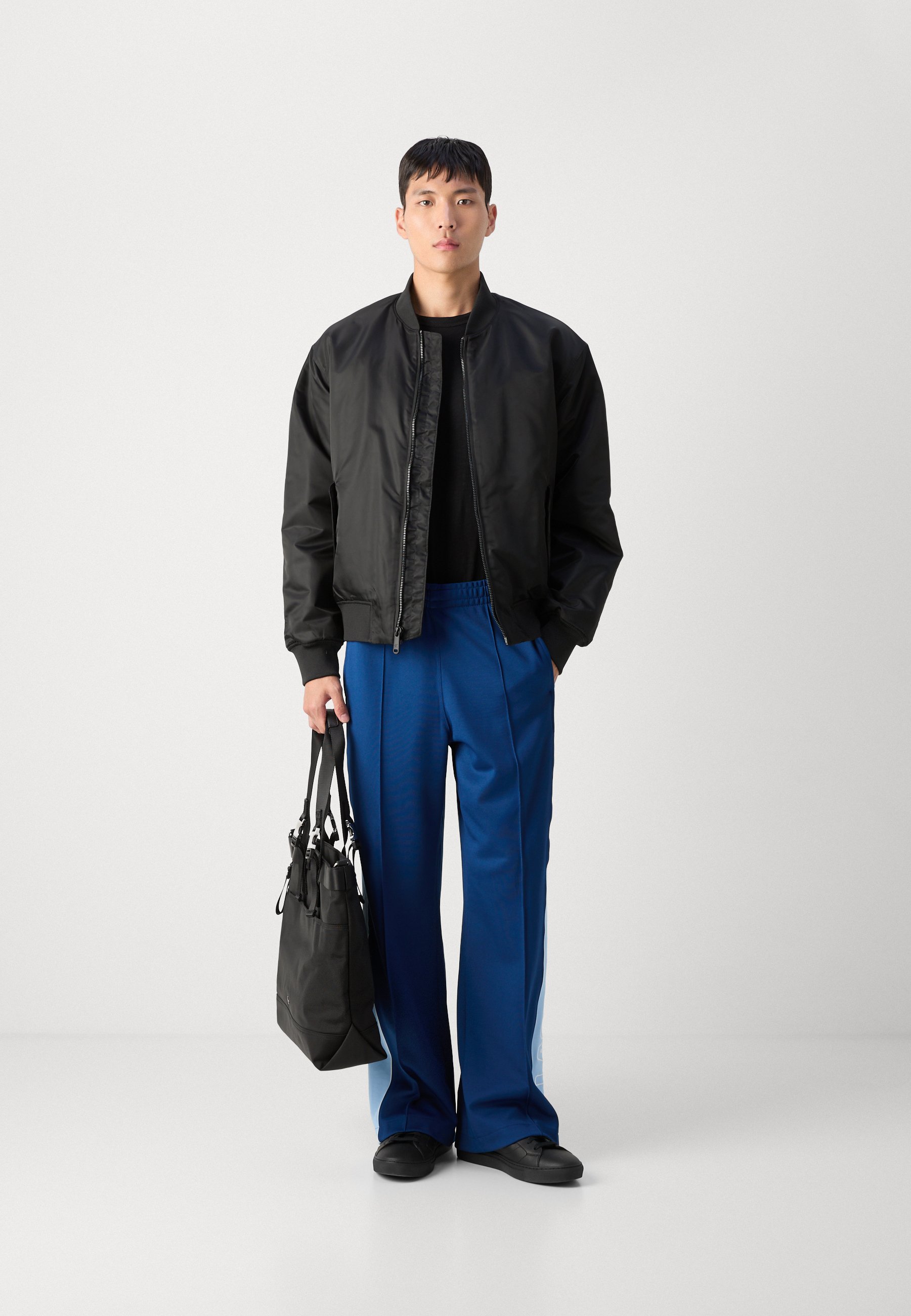 Lacoste Zip-up sweatshirt - navy blue/dark blue - Zalando.co.uk