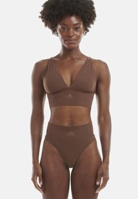 adidas Sportswear 2 PACK  - String - braun mel.