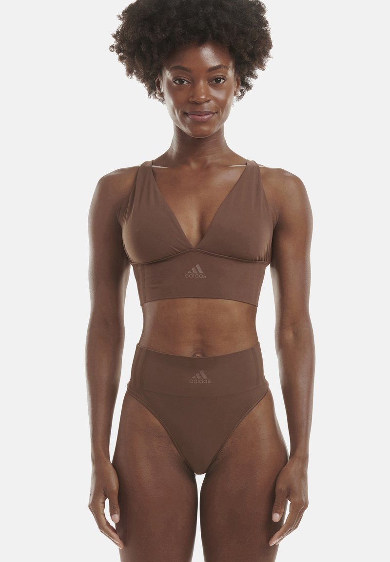 adidas Sportswear 2 PACK - String - braun mel.