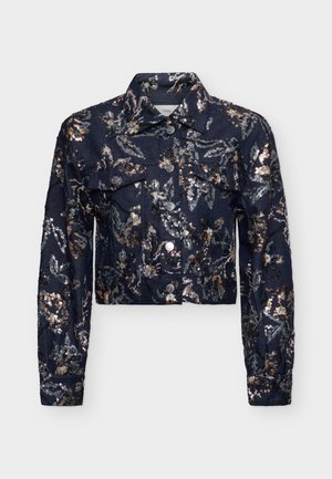 YAS, YASCARLEY EMBELLISHED JACKET - Леко яке - denim blue