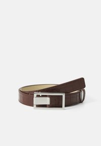 ONLASTA CROCO BELT  - Belt - seal brown