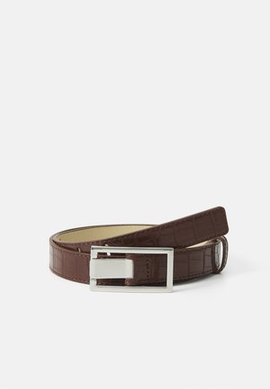 ONLASTA JEANS BELT  - Opasok - seal brown