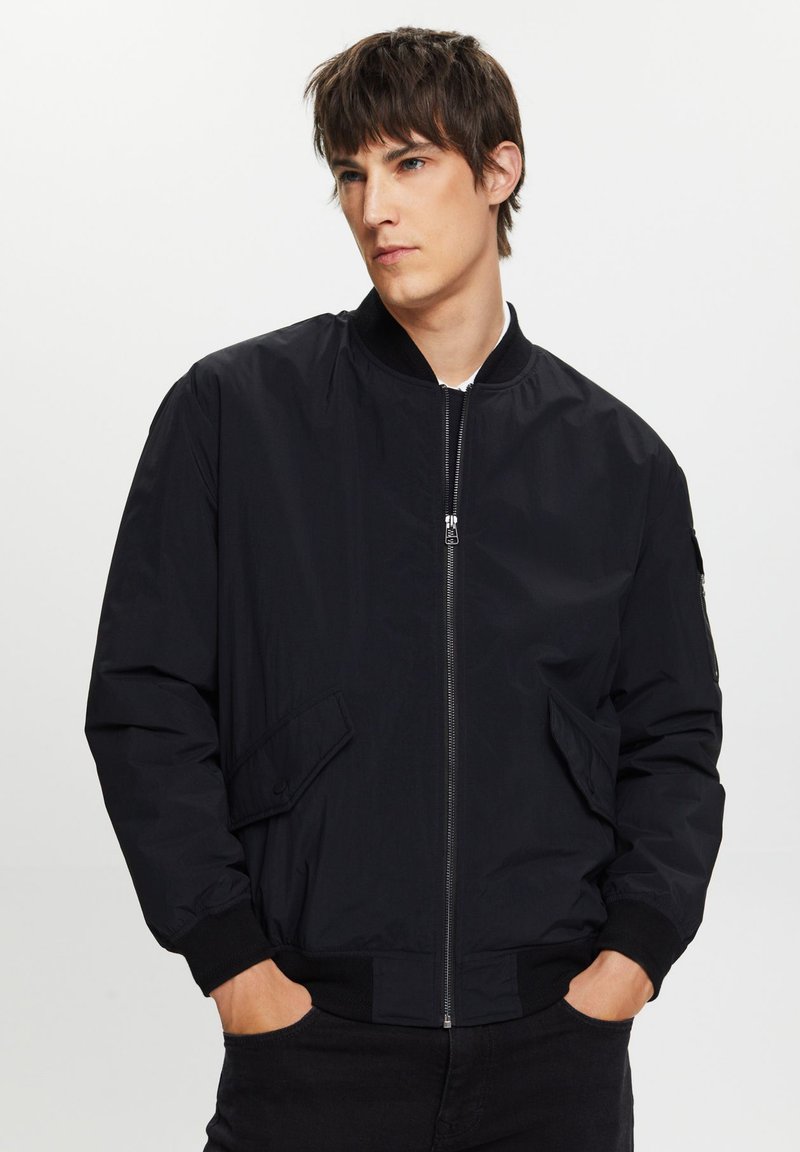 Esprit Bomber Jacket black Zalando.ie