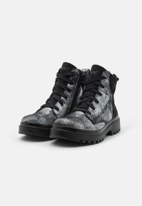 Superfit Botines con cordones - black