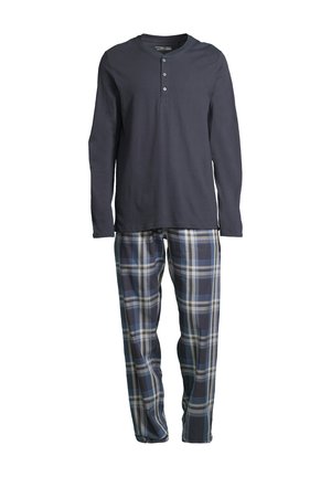 Schiesser, HOME SET - Nachtwäsche Set - dunkelblau