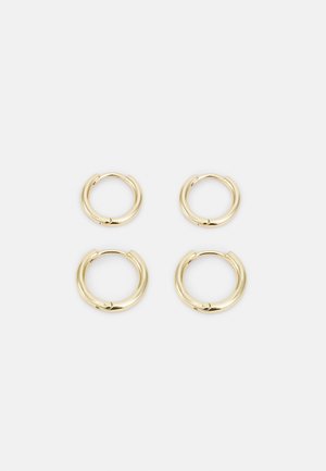 EARRINGS LEAF 2 PACK - Ohrringe - gold-coloured