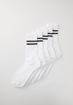 JACREGEN TENNIS SOCK 5 PACK  - Sokker - white
