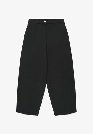Calliope, PANTALONE LUNGO TINTA UNITA - Stoffhose - ultrablack