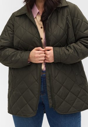 Manteau court - dark green