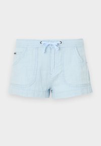 5 POCKET LINEN SHORT - Kratke hlače - pale blue