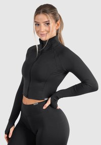 Smilodox CROP ADVANCE PRO - Trainingsjacke - schwarz