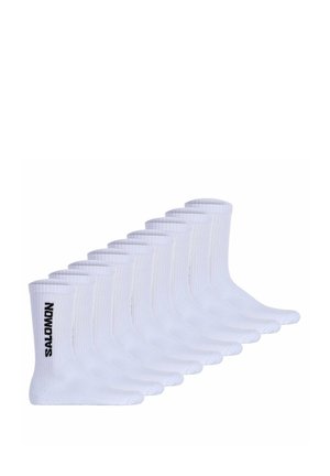 9 ER PACK - Sports socks - weiß
