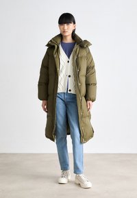 GANT FULL LENGTH COAT - Manteau en duvet - dark cactus