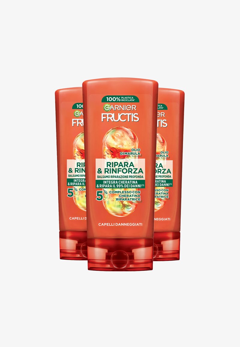 Garnier - GARNIER BALSAMO RIPARA&RINFORZA PER CAPELLI DANNEGGIATI - 3 PACK - Balsamo - trasparente, Ingrandire