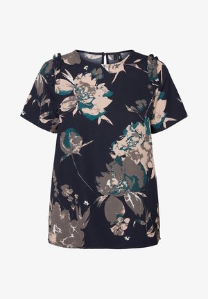 Vero Moda, T-shirt imprimé - dark-blue denim