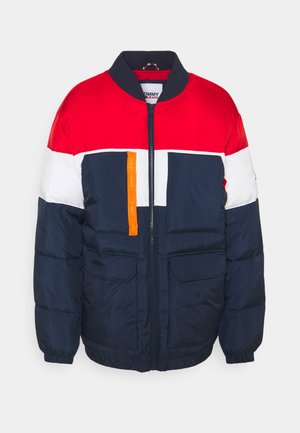 MULTI POCKET BOMBER - Winter jacket - twilight navy/multi