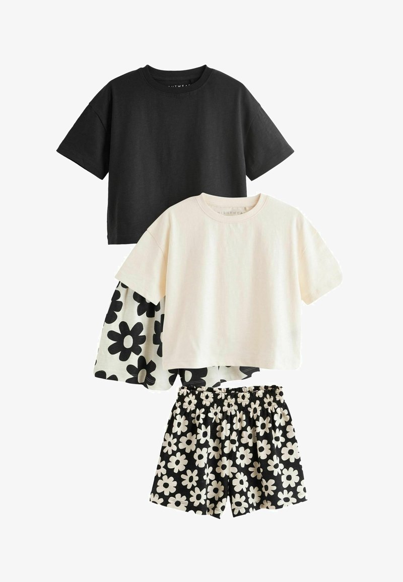 Next 2 PACK SET REGULAR FIT - Pyjama - black white floral