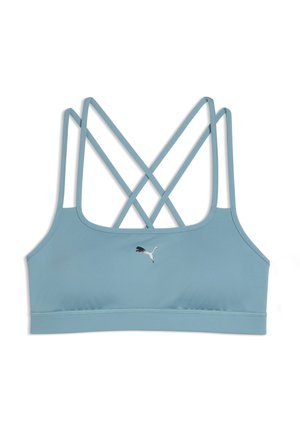 MOVE STRAPPY FÜR GERINGE BELASTUNG - Sujetadores deportivos con sujeción ligera - baltic sea blue