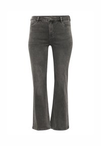 Kaffe Curve Široké džíny - medium grey denim