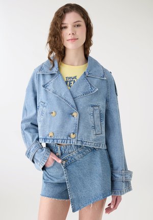 IN DOPPIOPETTO - Blazer - blu denim medio