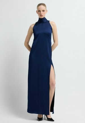 HALTER NECK LONG - Gallakjole - navy blue