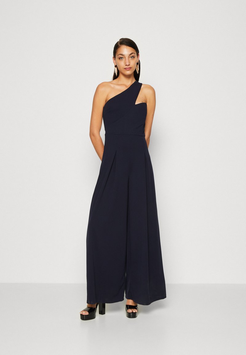 WAL G. - ELI ONE SHOULDER - Jumpsuit - navy blue, Vergrößern