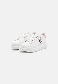 KARL LAGERFELD IKON KAPRI - Zapatillas - white/pink