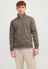 JJEBRADLEY HALF ZIP - Sweater - bungee cord