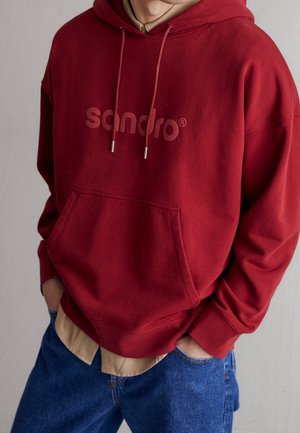 Kapuzenpullover - red
