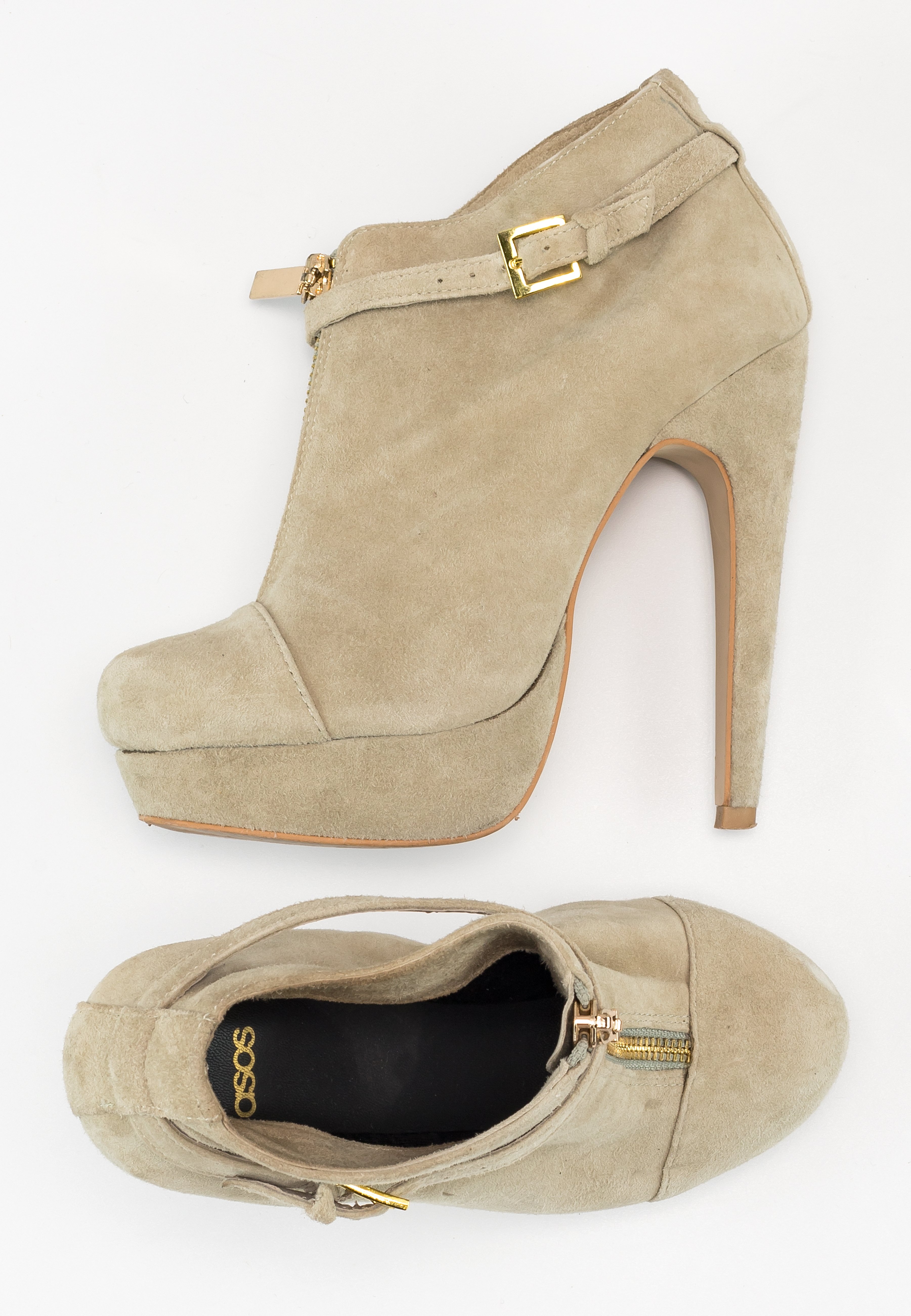 ASOS Botines de cuña - multi colored/beige - Zalando.es