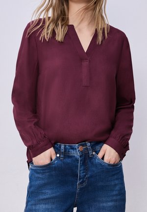 Street One, Blouse - bordeaux