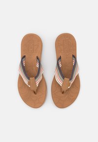 Roxy COLBEE - Sandálias em T - olive/night/barely pink