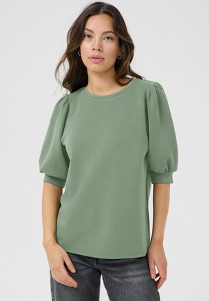 PUFF ROUND NECK - Basic T-shirt - laurel wreath