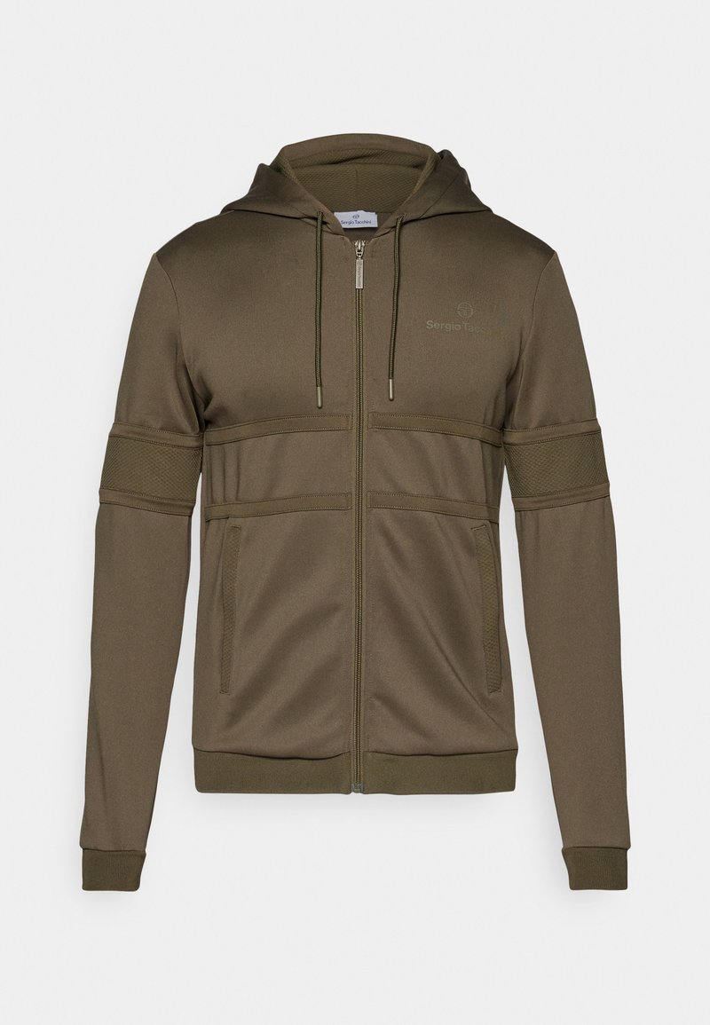 Sergio Tacchini Sweater met rits olijfgroen