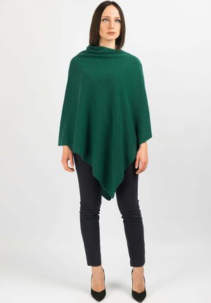 Dalle Piane Cashmere PONCHO - Mantella - verde