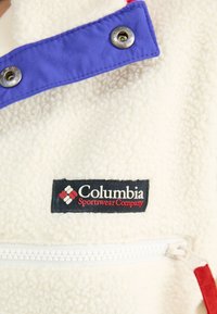 Columbia HELVETIA™ II CROPPED HALF SNAP - Fleecepullover - chalk