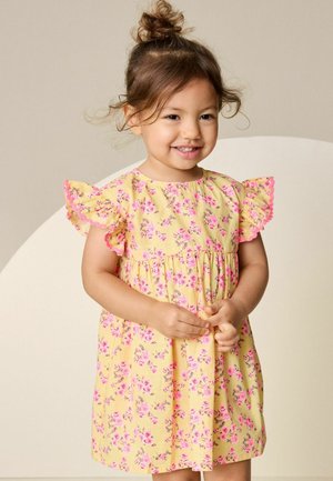 Next, REGULAR FIT - DRESS  . - Robe de jour - yellow ditsy