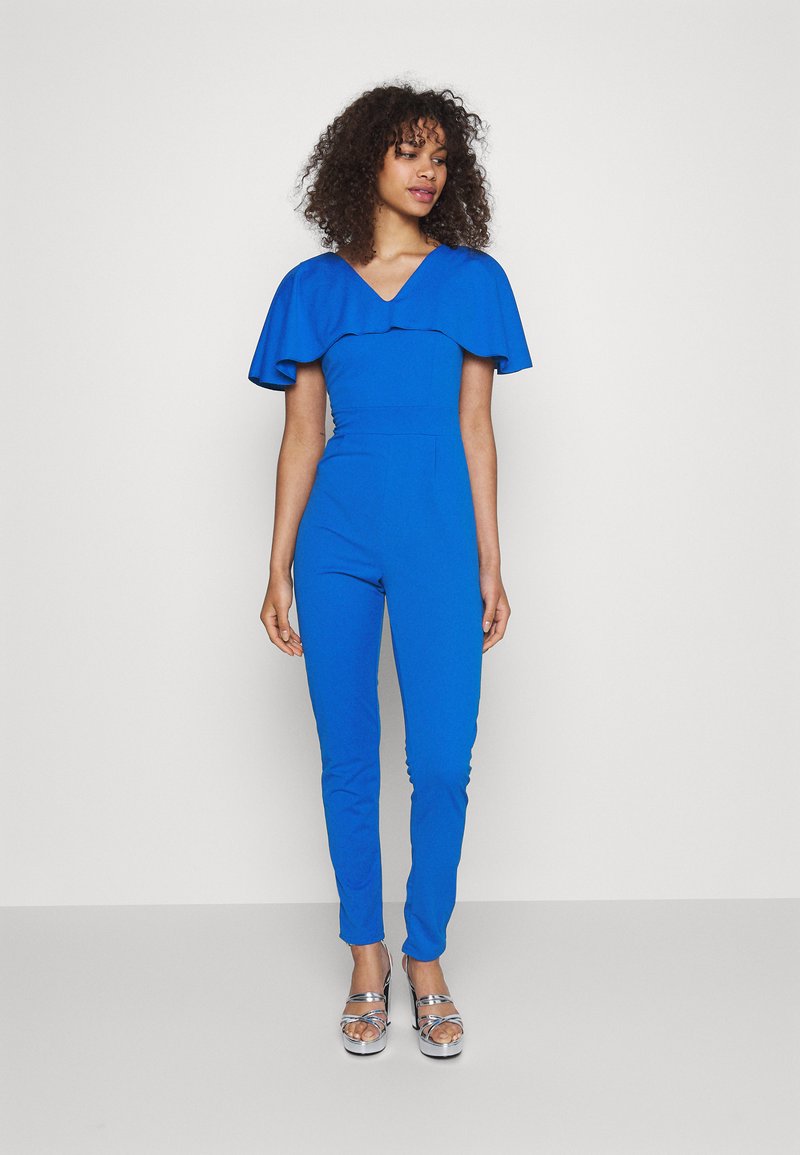 WAL G TALL LIYAVI CAPE SLEEVE Jumpsuit electric blue/blue Zalando.ie