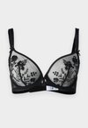 WIRE BRA - Tugitraadiga rinnahoidja - solid black