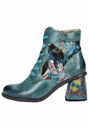 Cowboy- / bikerstøvlette - bleu
