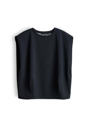 someday., RELAXED PINSTRIPE - Sweatshirt - true navy