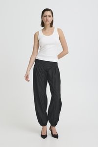 PULZ PZJILL - Vaqueros boyfriend - black denim